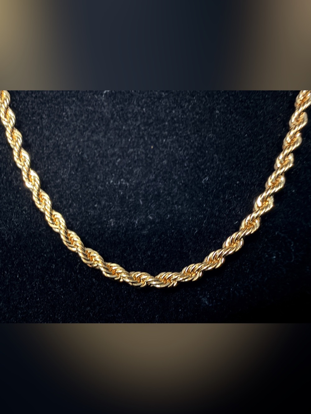 18in 2MM 14K Stamped Gold Filled Rope Change. Hypoallergenic. BRAND NEW
